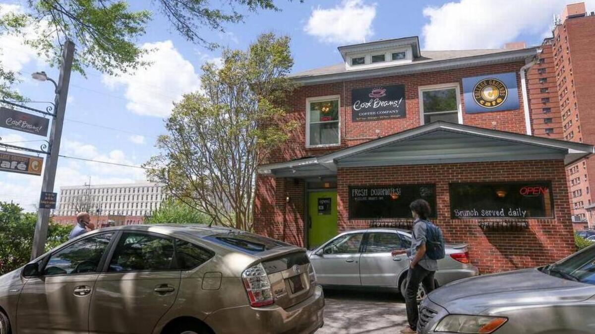 The home-front of Cool Beans Coffee.