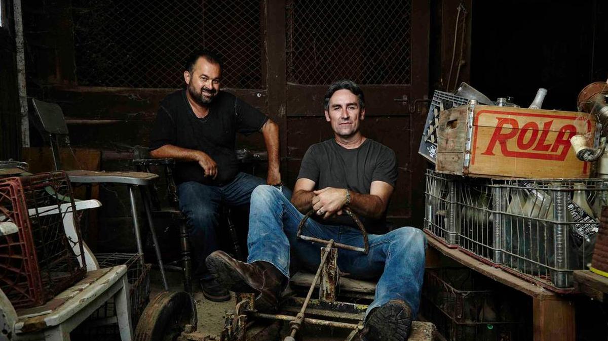 Mike Wolfe and Frank Fritz of “American Pickers.”