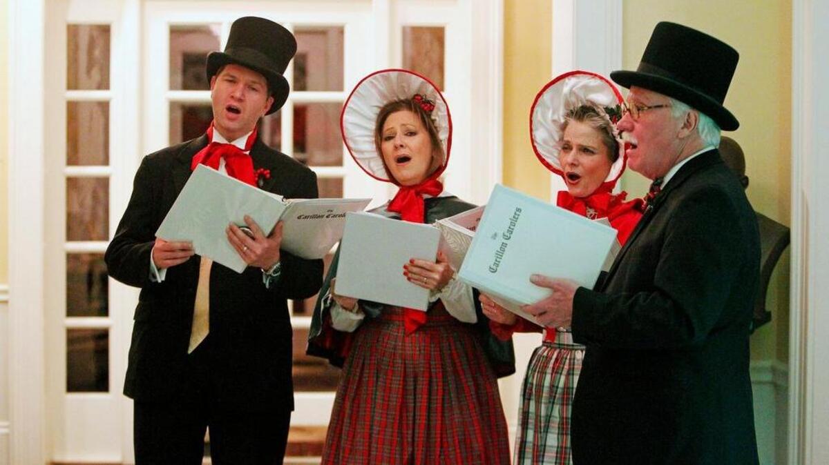 The Carillon Carolers of Columbia perform at last year’s open house.