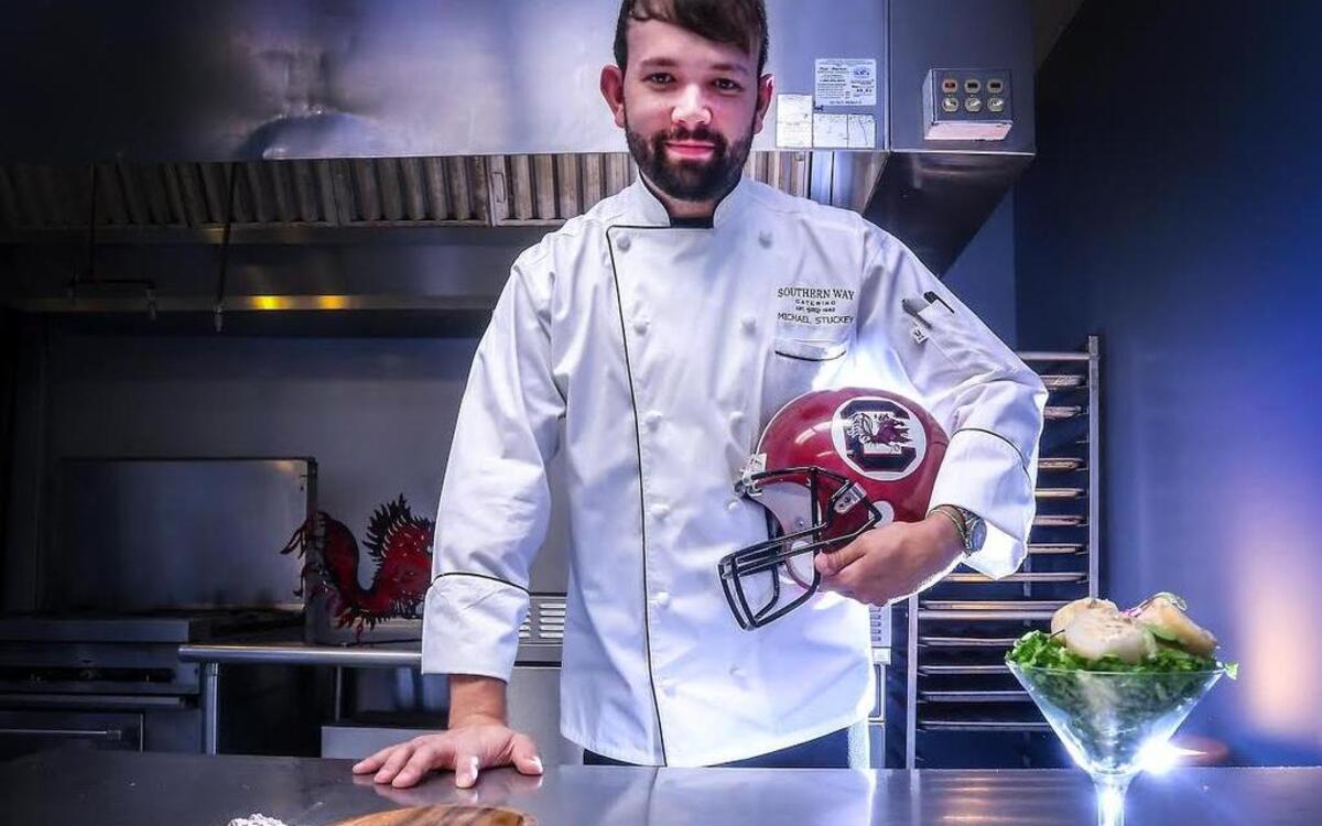 
Chef Michael Stuckey of Southern Way Catering.
