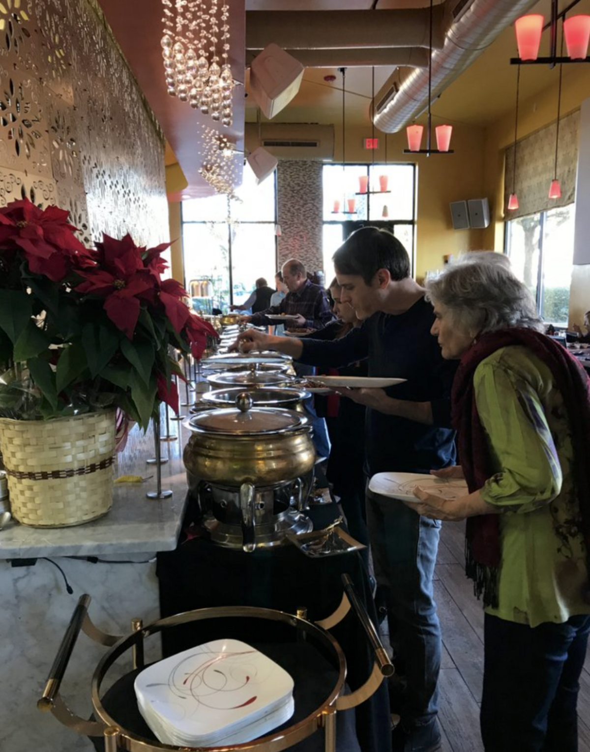 Bay Leaf Eclectic Indian Cuisine’s lunch buffet.