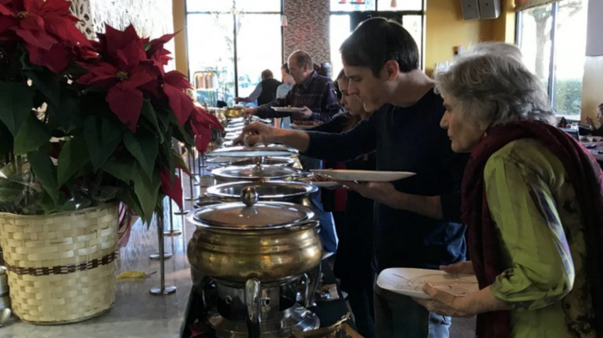Bay Leaf Eclectic Indian Cuisine’s lunch buffet.