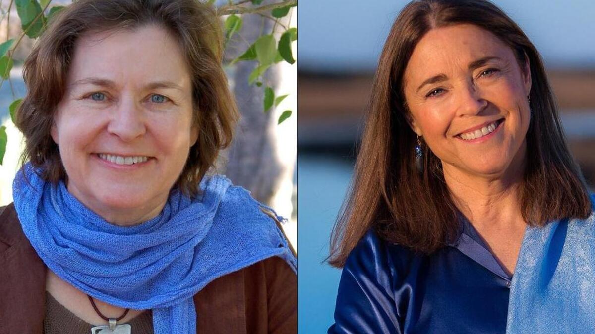 Karen Joy Fowler and Mary Alice Monroe.