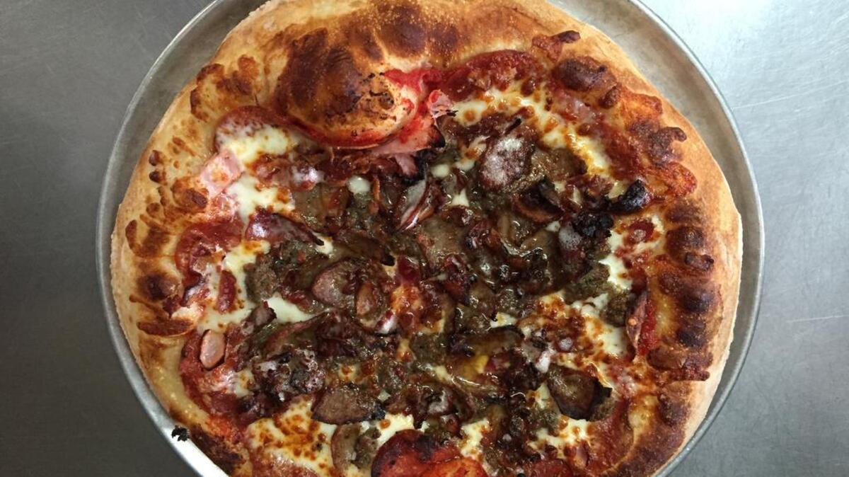 Specialty pie at Tony’s