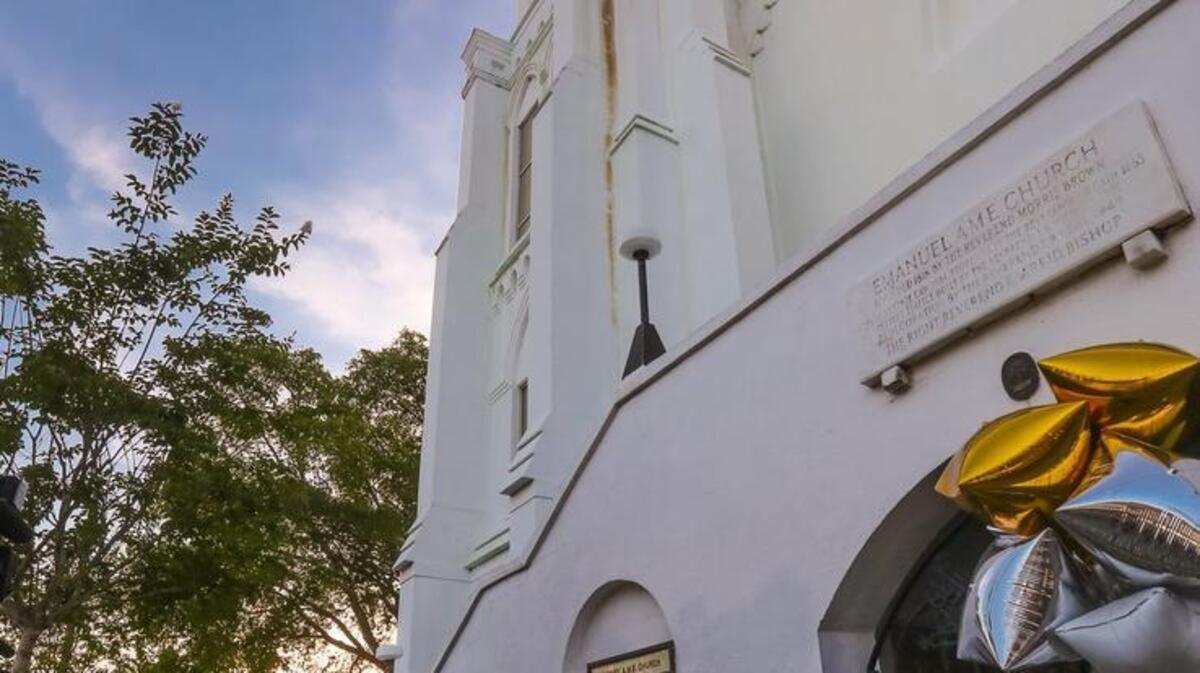“there are no words” was composed by James Stephenson as a response to June’s tragic mass shooting at Emanuel AME Church in Charleston, shown here.