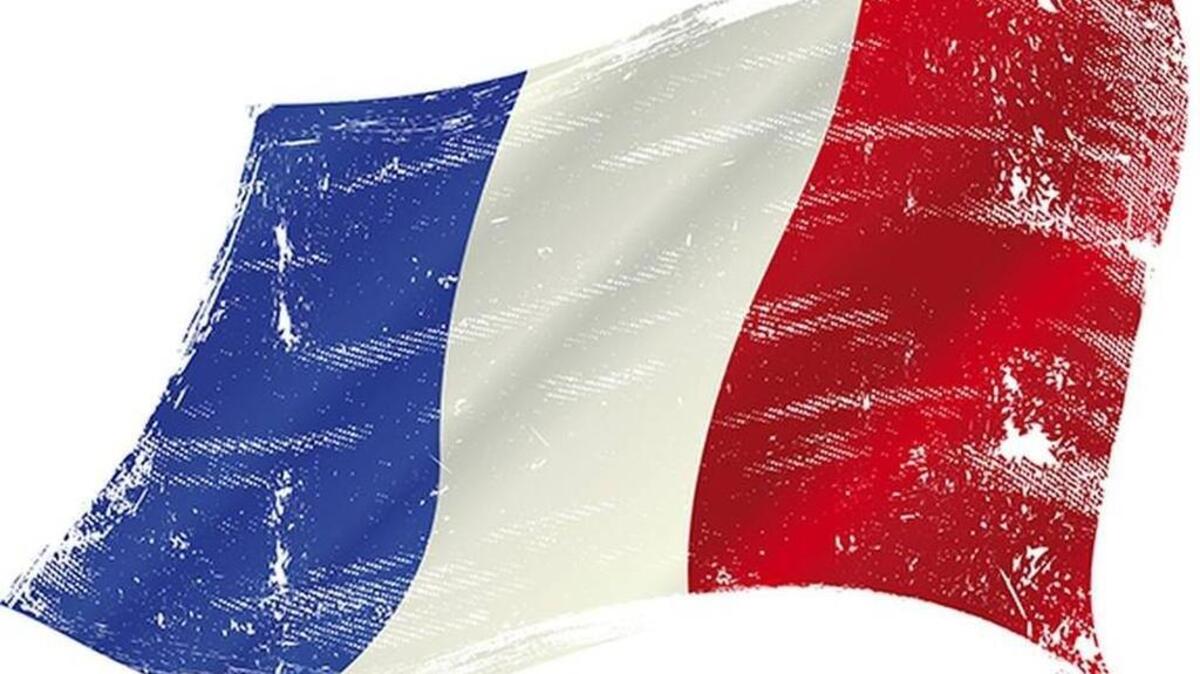 French flag.