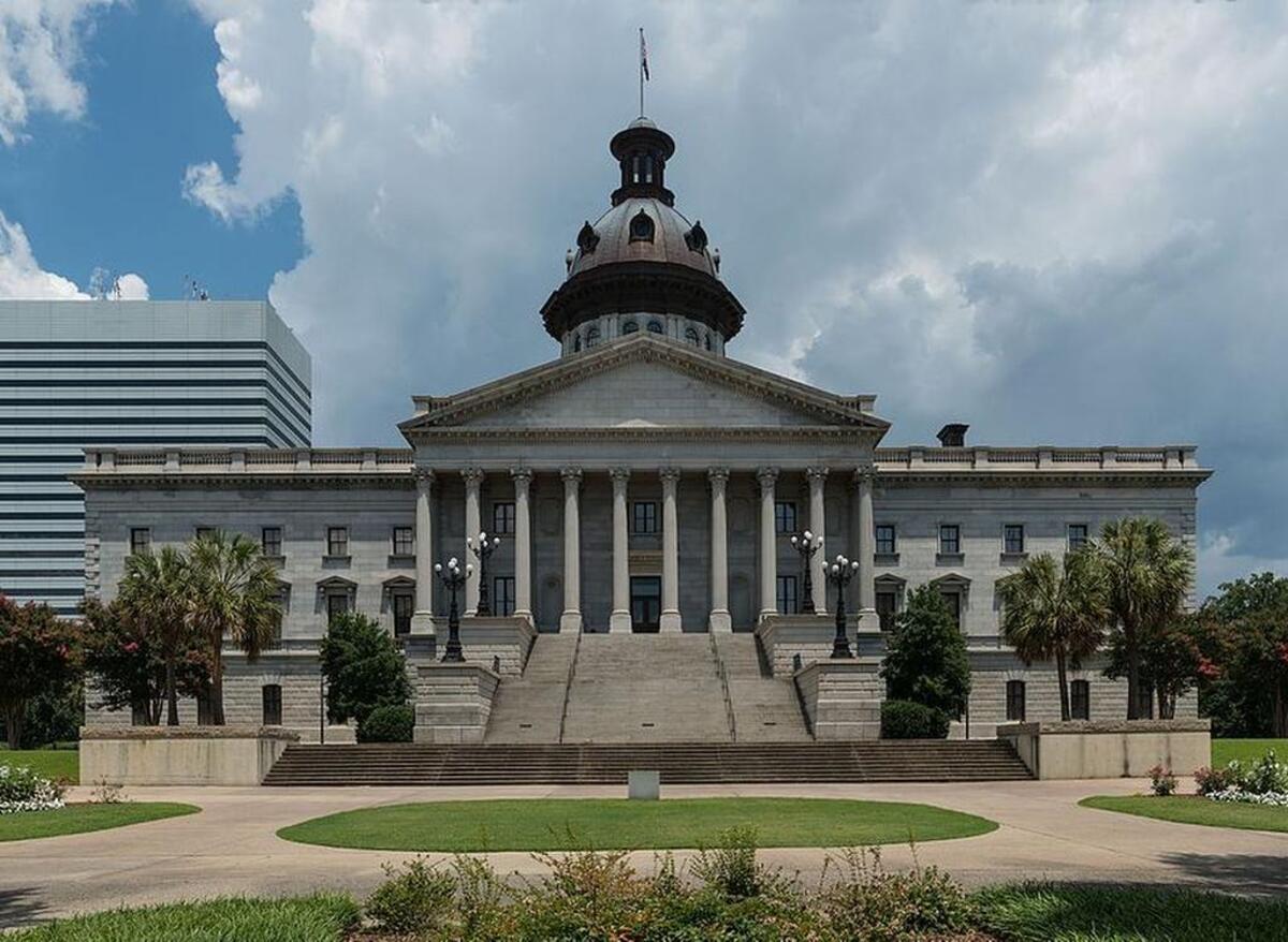 The South Carolina State House.