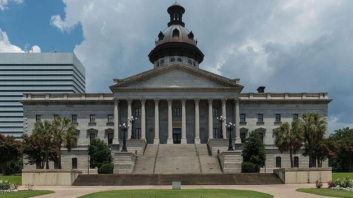 The South Carolina State House.