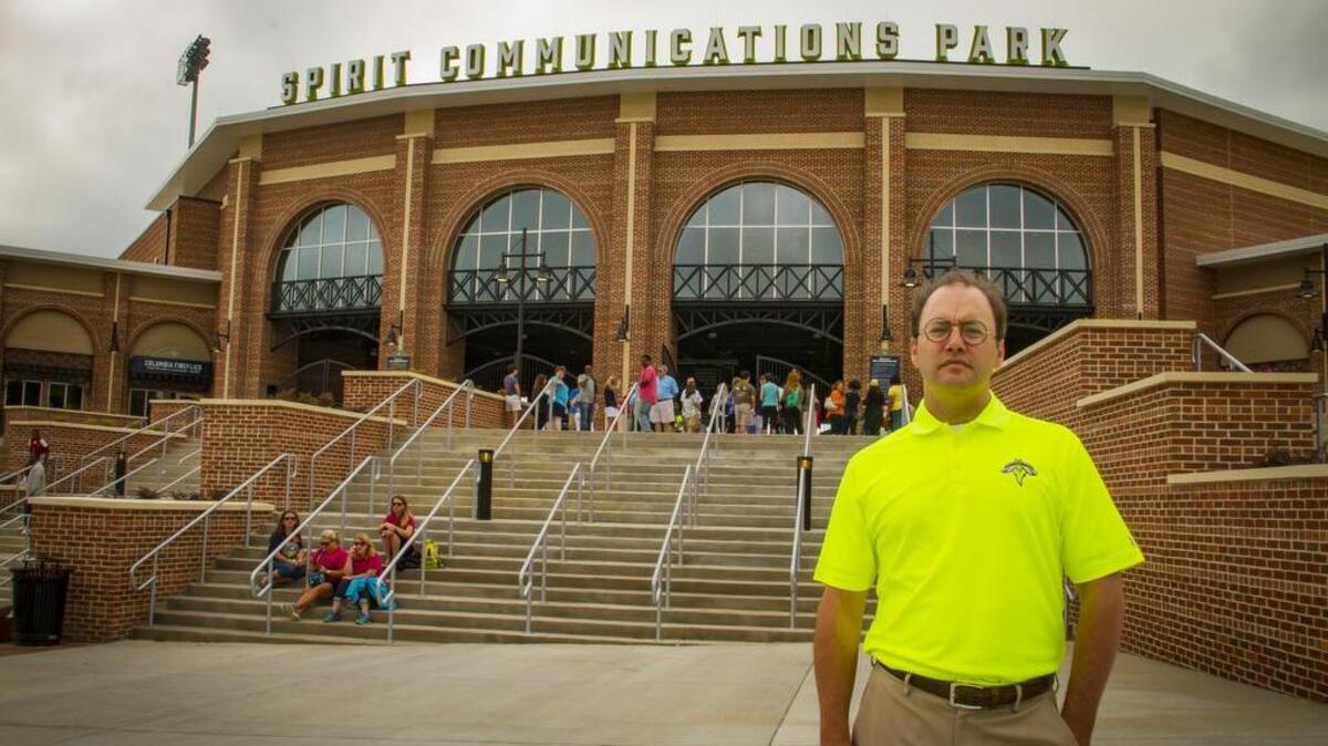Jason Freier, managing owner of the Columbia Fireflies.