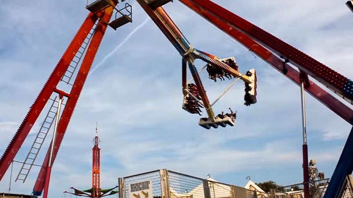 Freak Out is a 70-foot tall ride that is a new addition to this October’s S.C. State Fair