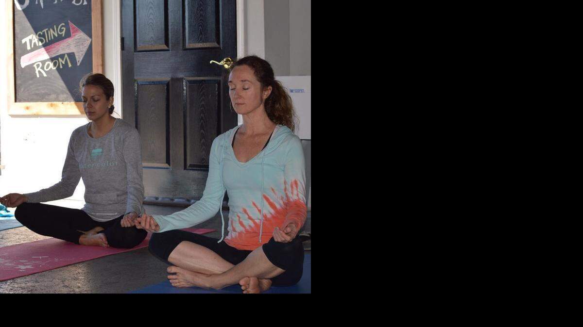 
Balanced Brew yoga at Conquest Brewery
