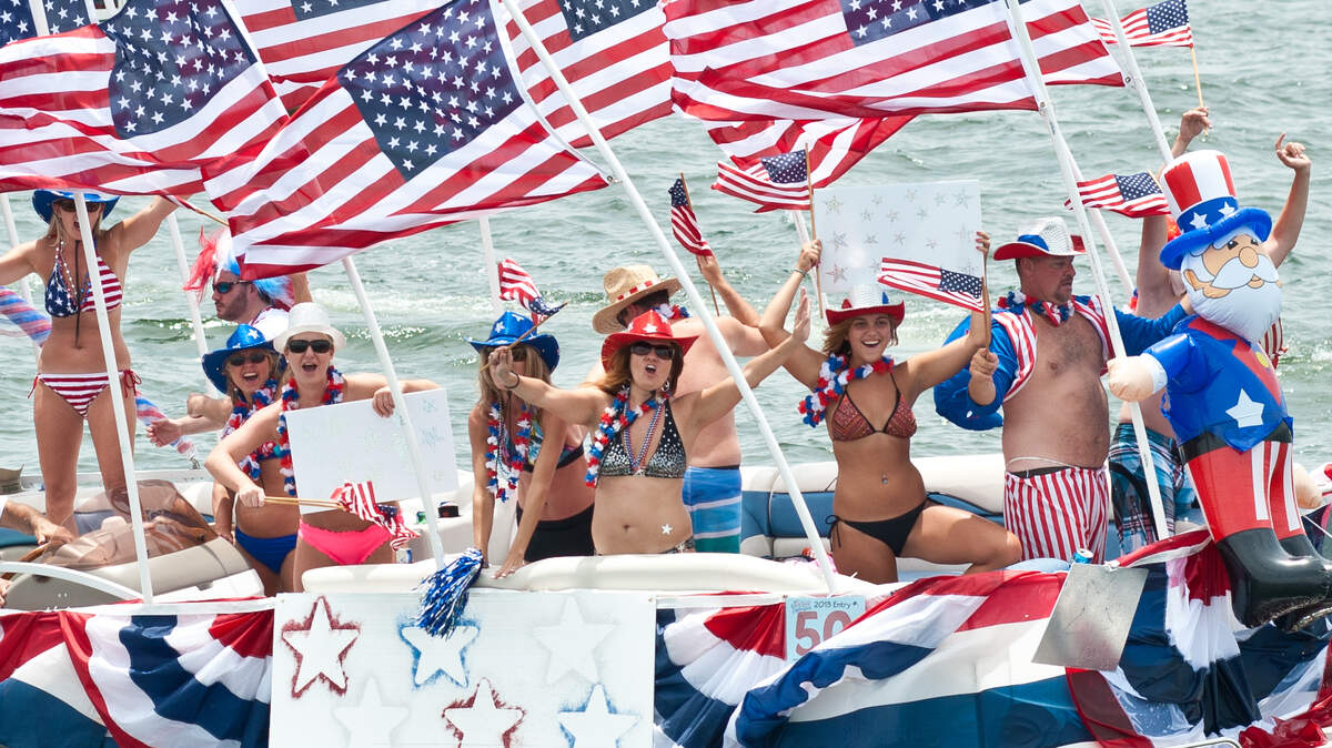 The Lake Murray Boat Parade will begin around noon Saturday, June 30. Its route is between Bomb Island and the Dreher Shoals Dam on Lake Murray.
