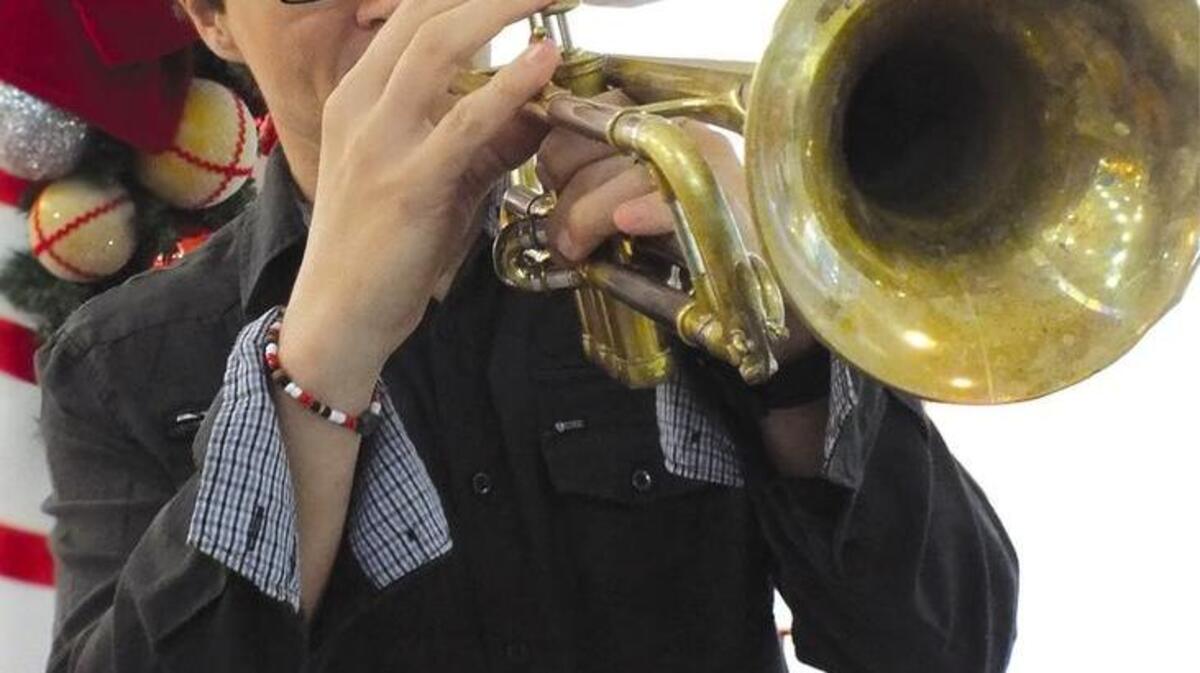 Jazz trumpeter Mark Rapp.