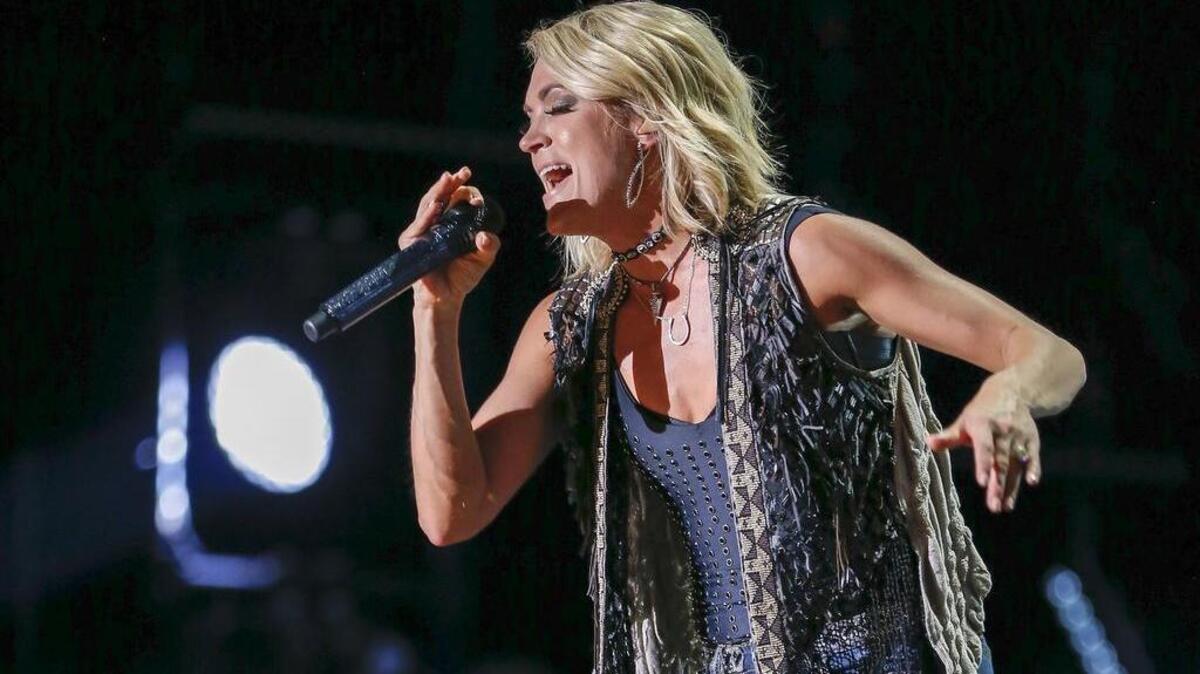 Carrie Underwood in June in Nashville.