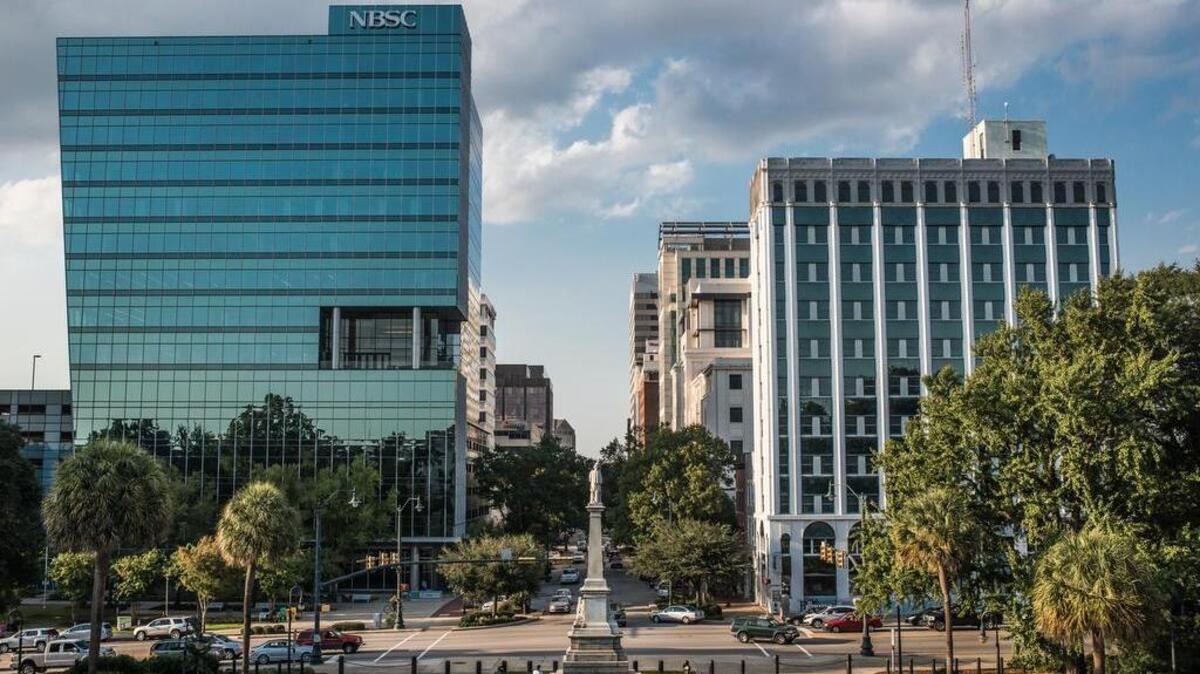 Downtown Columbia.