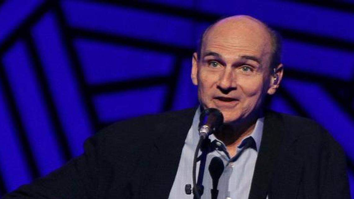 
James Taylor performs in a concert at the Amway Center in Orlando, Fla., on Tuesday, Nov. 18, 2014. 
