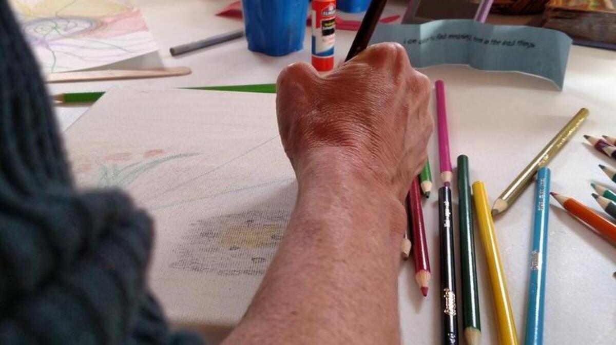 Jim Dukes will lead a healing art workshop Feb. 27.