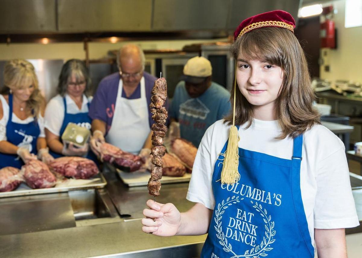 Ana Ducra is a volunteer with Columbia’s Greek Festival.