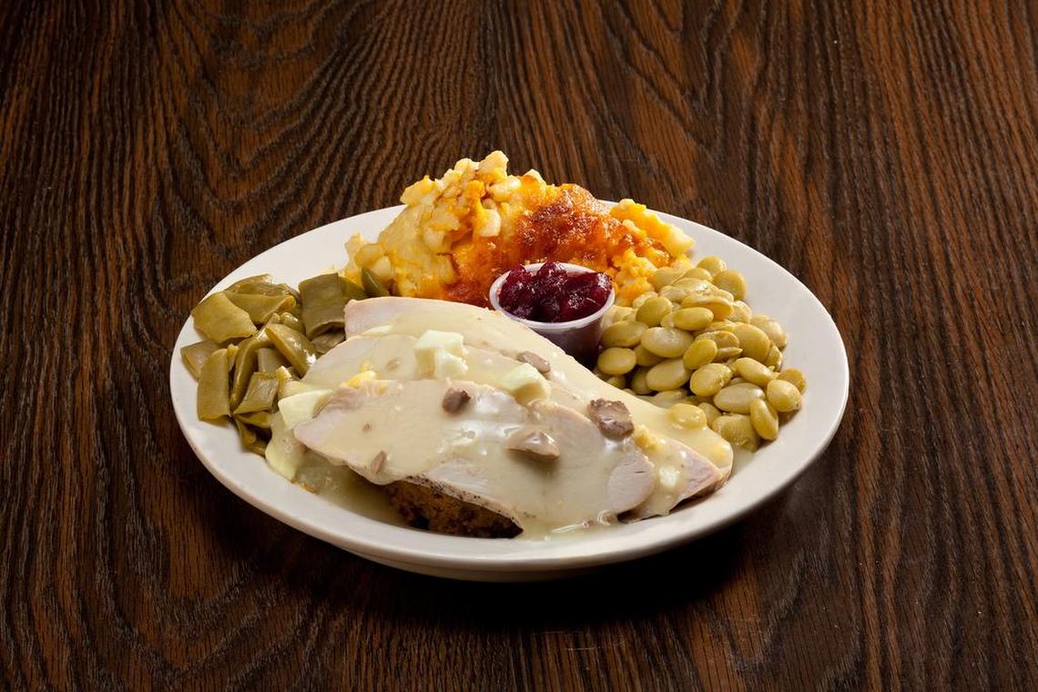 Turkey and sides at Lizard’s Thicket
