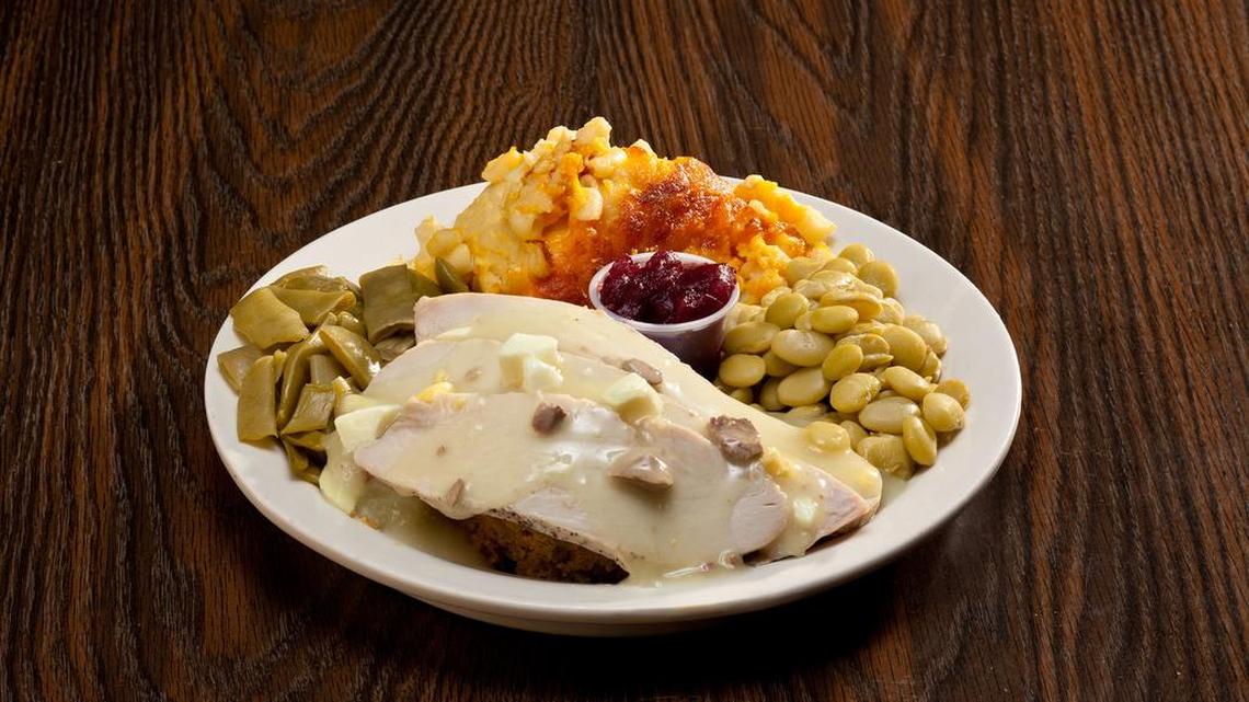 Turkey and sides at Lizard’s Thicket