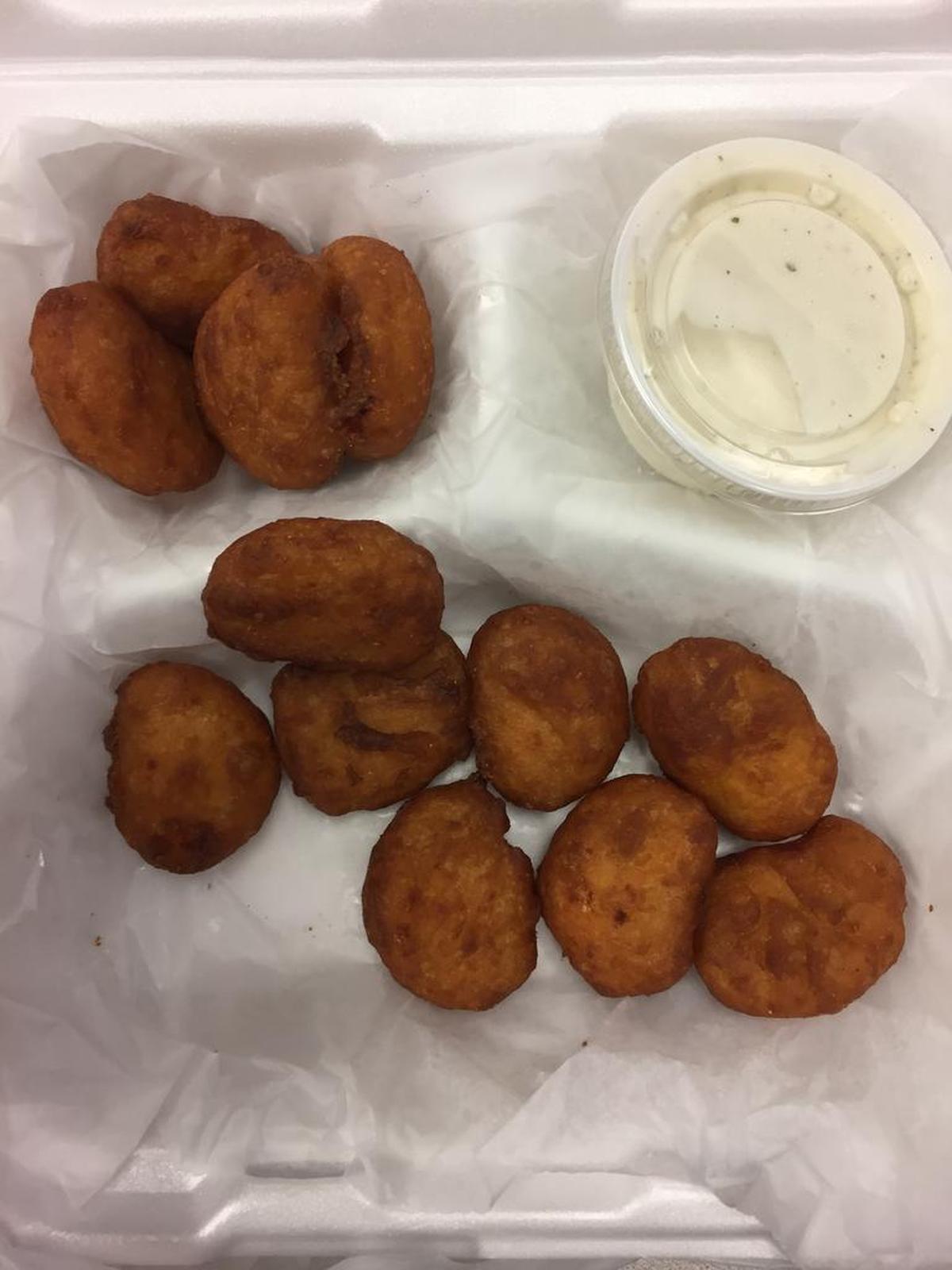 Mac ’n’ cheese bites from Rockaway.