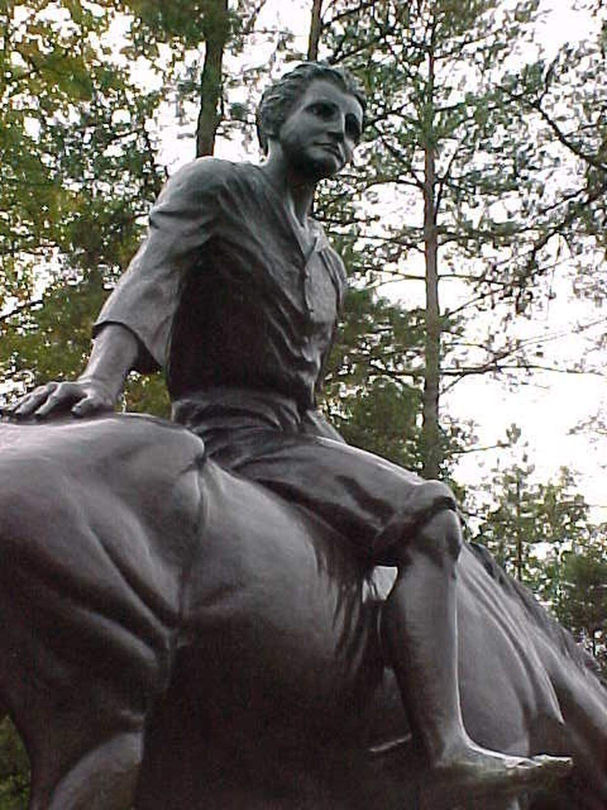 A statue of Andrew Jackson sculpted by by Anna Hyatt Huntington and called "Boy of the Waxhaws" is a highlight of the Andrew Jackson State Park in Lancaster.