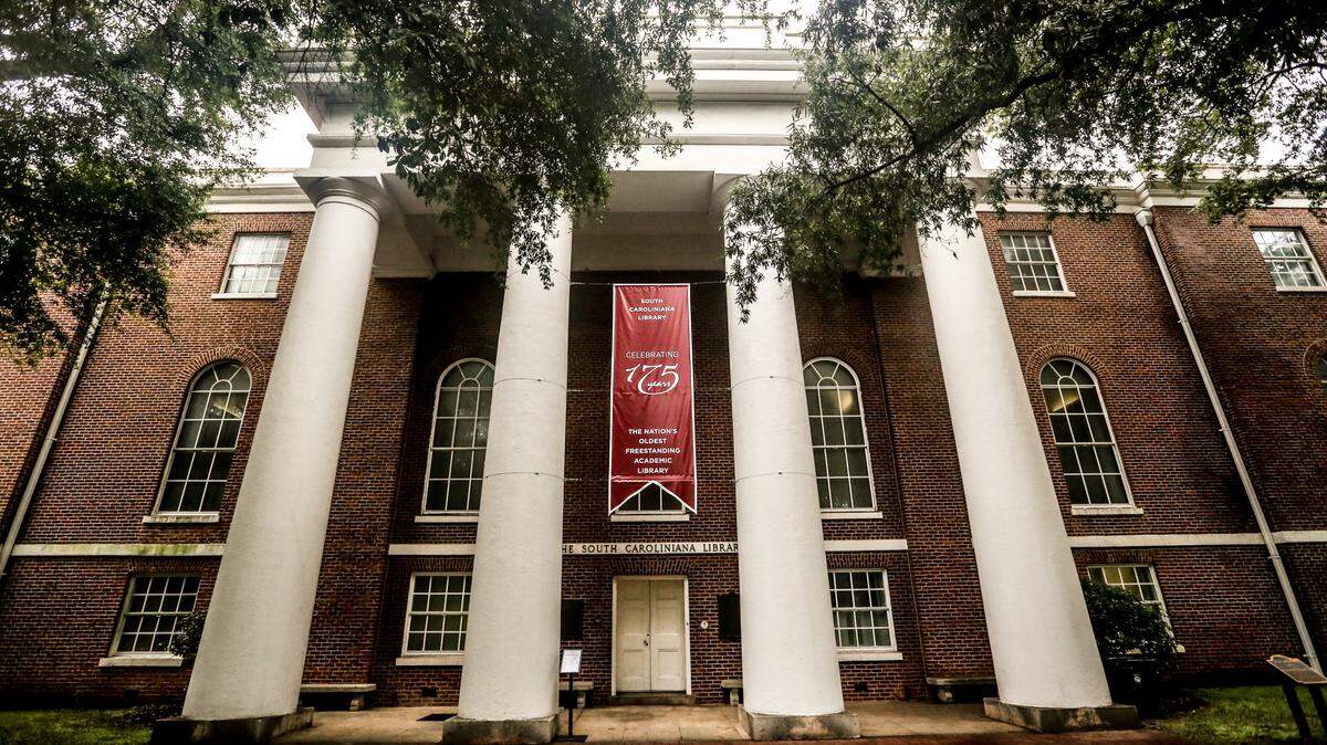 Former college president James Rion McKissick is said to haunt the South Caroliniana Library. He is buried in front of the building.