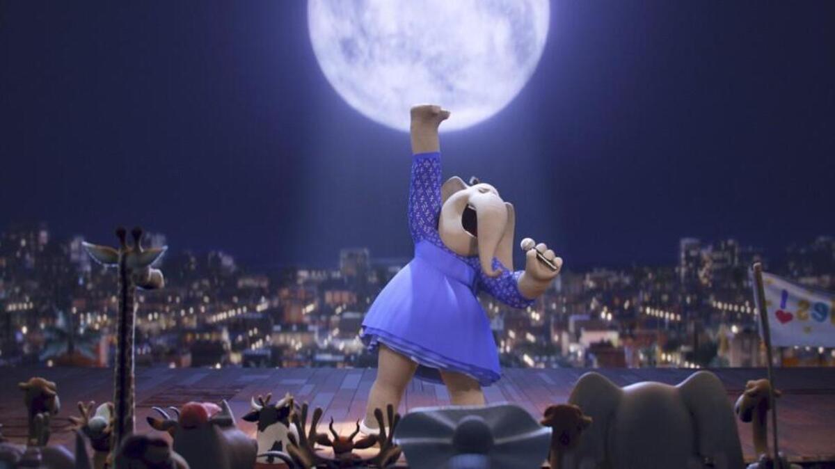 In “Sing,” Meena the elephant (Tori Kelly) finds her voice.