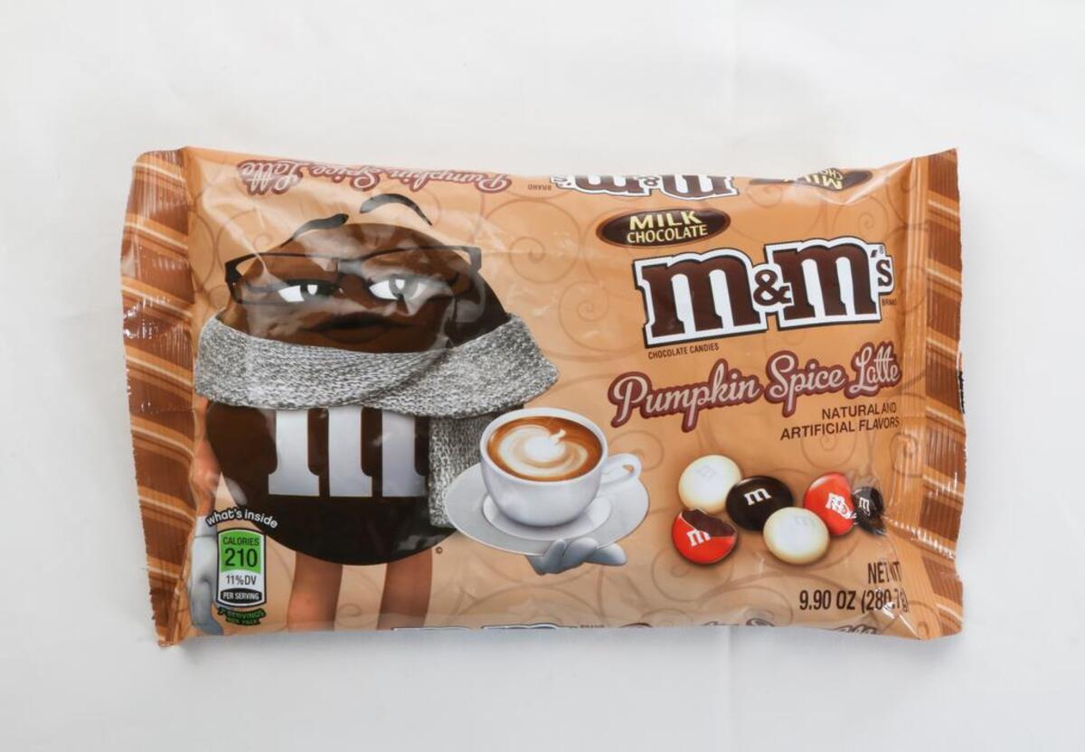 Pumpkin spice latte M&M’s