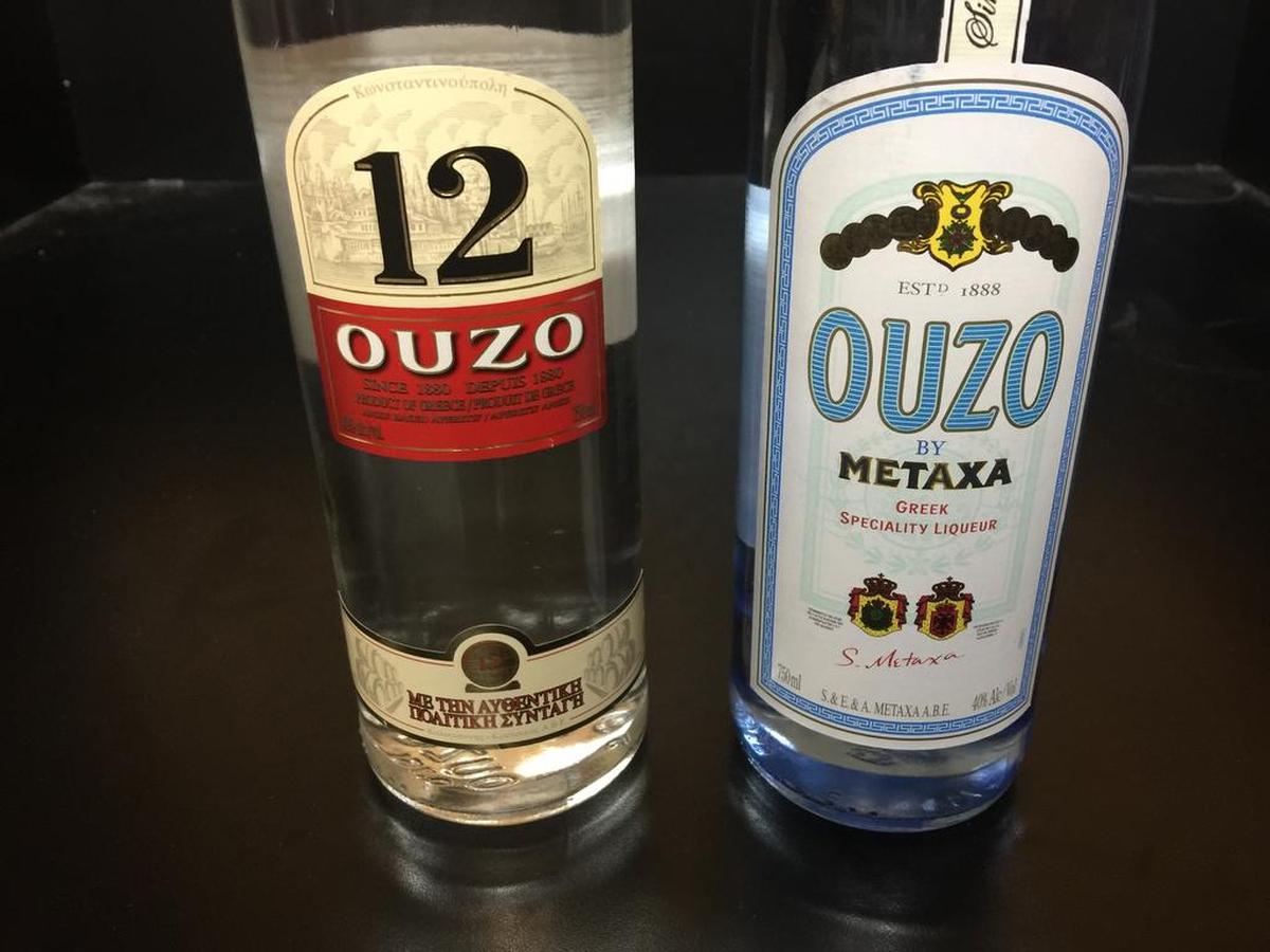 Ouzo 12, $22.99, and Ouzo by Metaxa, $19.99, are available at Morganelli’s.