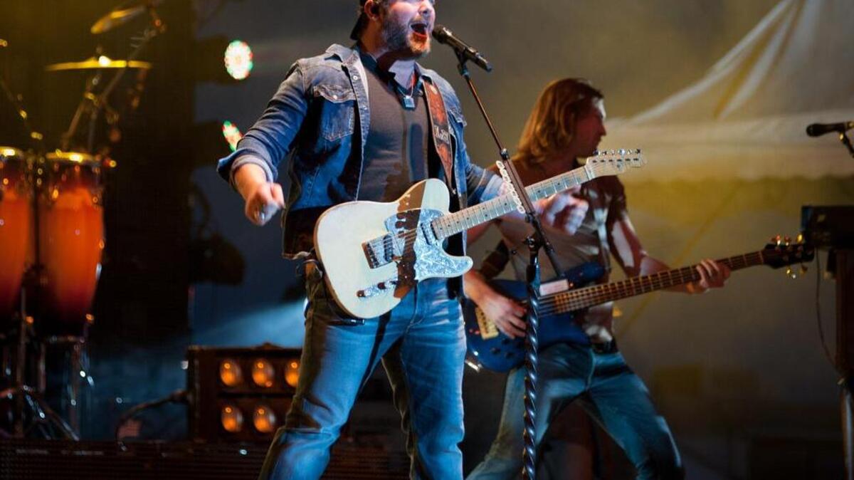 Sumter native Lee Brice performs Oct. 11, 2014 at the S.C. State Fair.