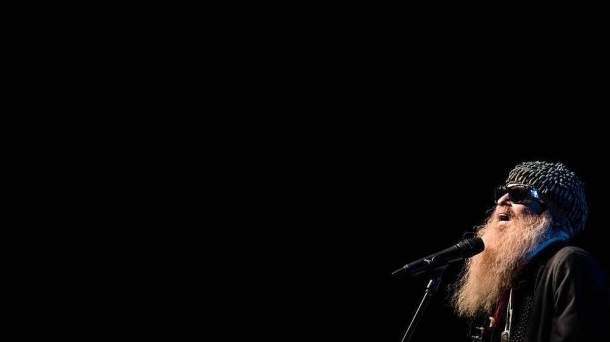 Billy Gibbons of ZZ Top performs at the Rockin' 4 Relief Concert at the Columbia Historic Speedway in Cayce.