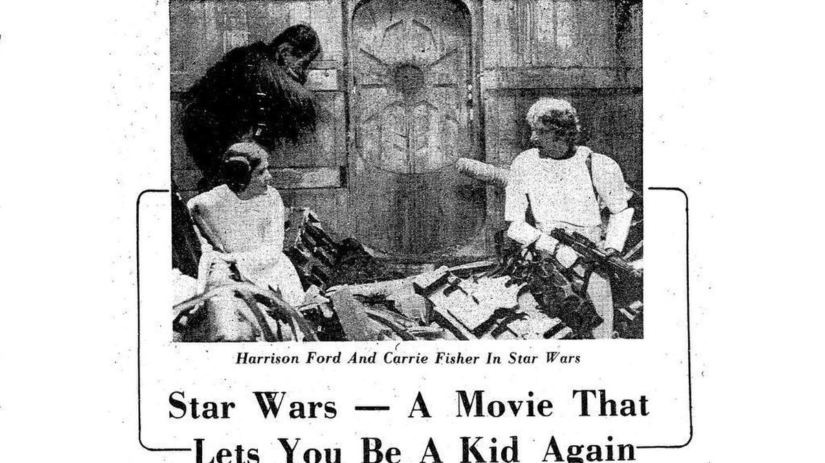The State printed a review of ‘Star Wars’ June 26, 1977.