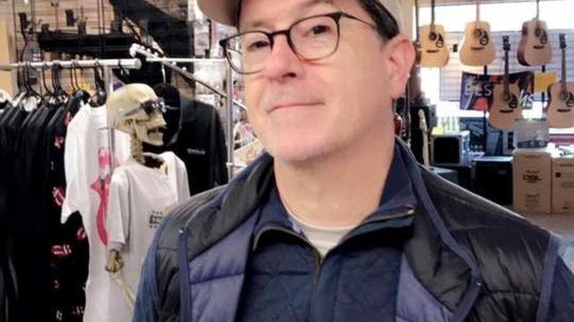 South Carolina’s Stephen Colbert spotted in Palmetto State over the holidays