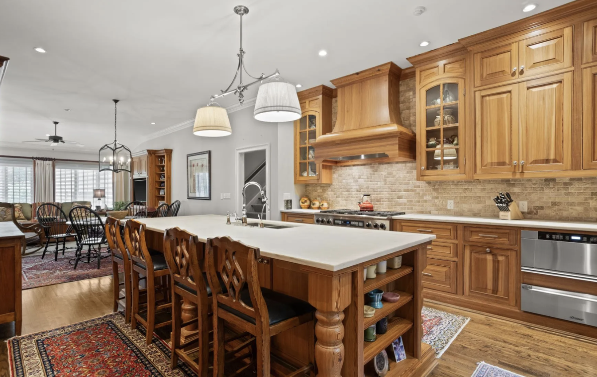 Known as Crescent Grove, the house is within walking distance of downtown Greenville.