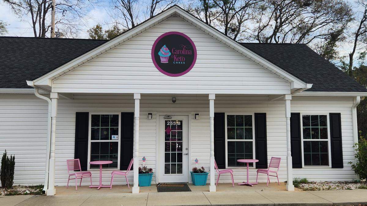 Carolina Keto Cakes at 255 Charter Oak Road in Lexington is closing its storefront operations.