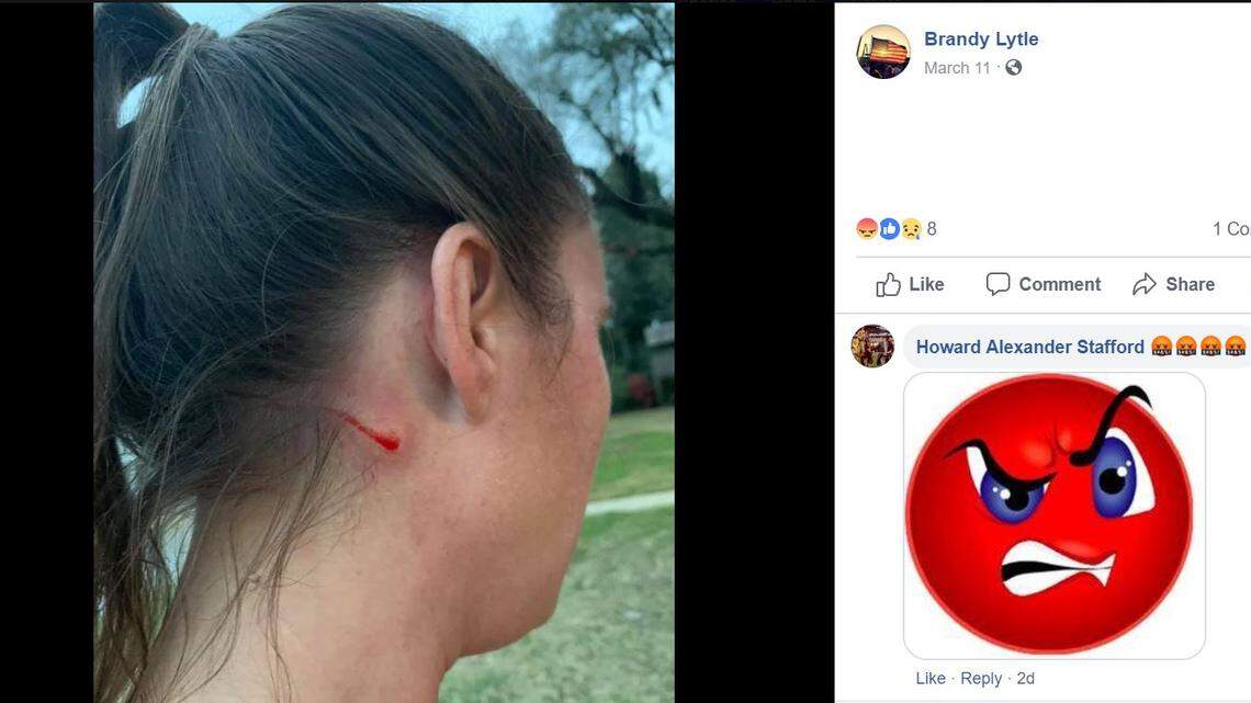 A woman said she “smiled and waved” at a man before he assaulted her on a South Carolina greenway.