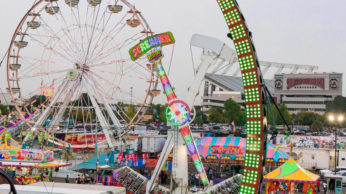 The opening day of the South Carolina State Fair on Wednesday, October 11, 2023.