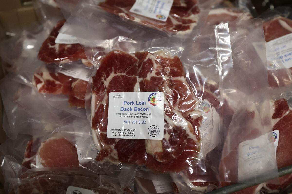 Williamsburg Packing Co. processes a variety of meat in Kingstree, S.C. on Wednesday, Feb. 19, 2025.