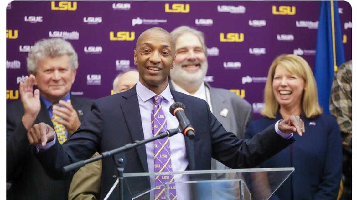William Tate IV will be the next president of LSU.