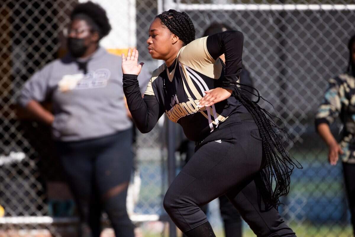 Lower Richland High School softball practices Thursday, April 7, 2022.