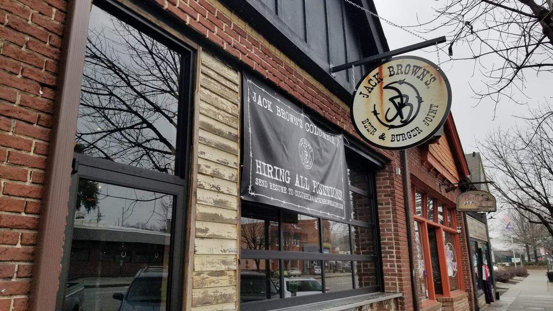 Jack Brown’s Beer and Burger Joint opened in Columbia in February.