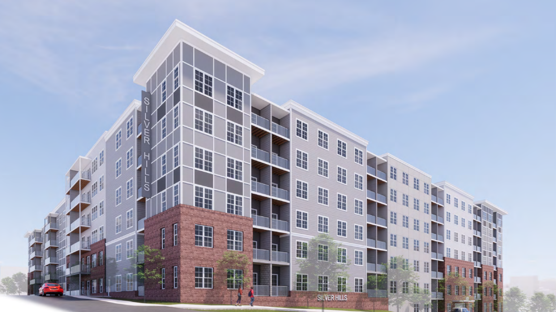 Ohio-based Silver Hills Development hopes to build 250 units in a seven-story tower at 405 Gervais St., just across Huger Street from the SpringHill Suites Marriott Hotel.