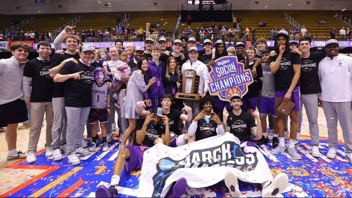 Going Dancing! Furman men’s basketball earns spot in 2026 NCAA Tournament