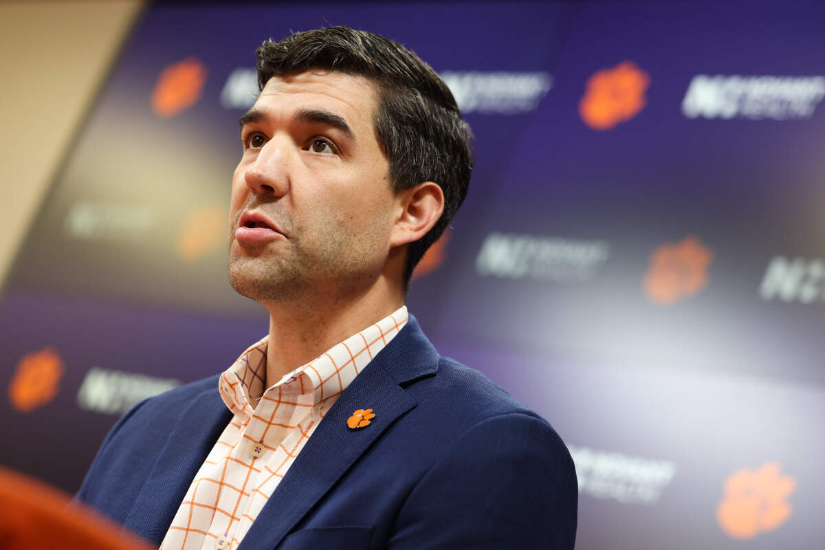 Clemson athletic director Graham Neff