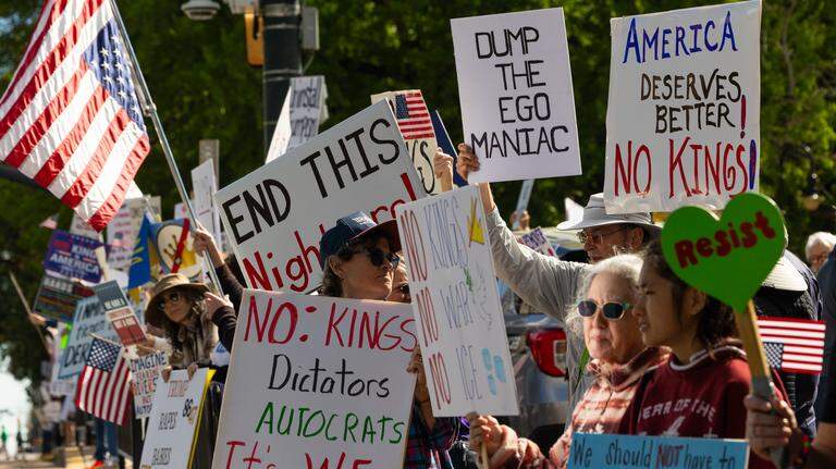 Photos: ‘No Kings’ protest held Saturday in Columbia, SC