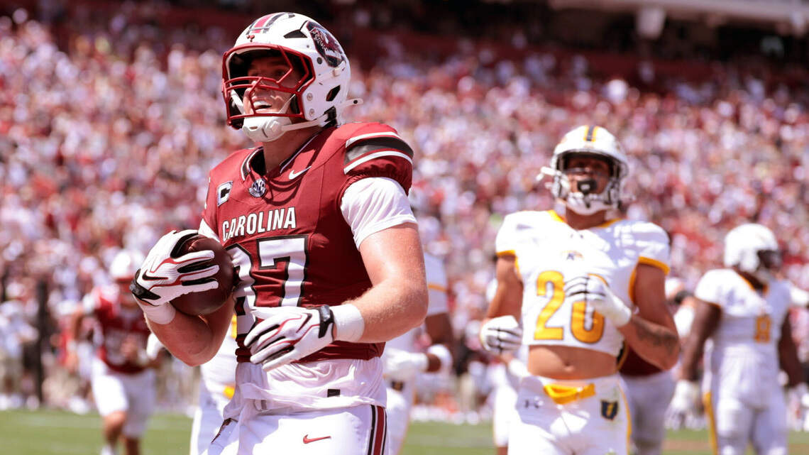Scoring summary: South Carolina shuts out Kent State to win 2026 opener