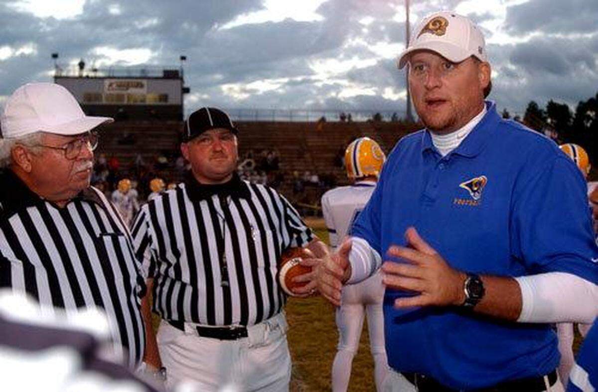 Steve Taneyhill as Chesterfield High School football coach  