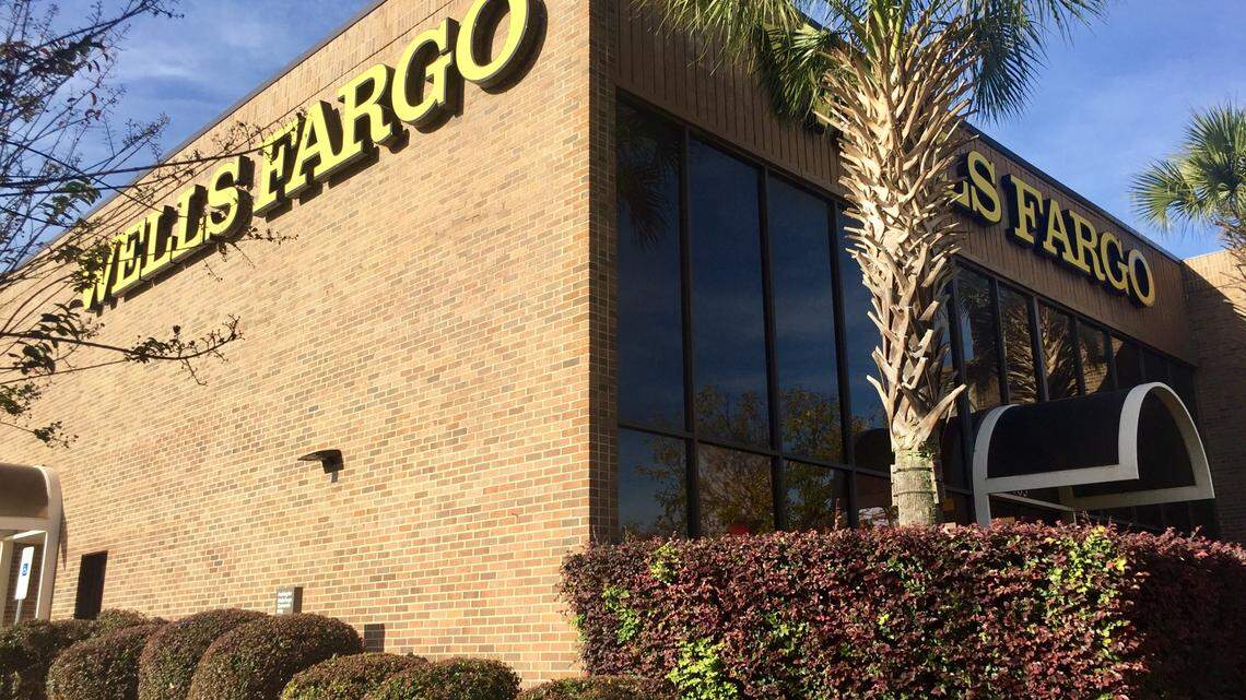Wells Fargo reported fourth quarter earnings Friday. This branch, in Columbia, S.C. will permanently close in February 2021, as part of a bankwide cost-cutting plan.