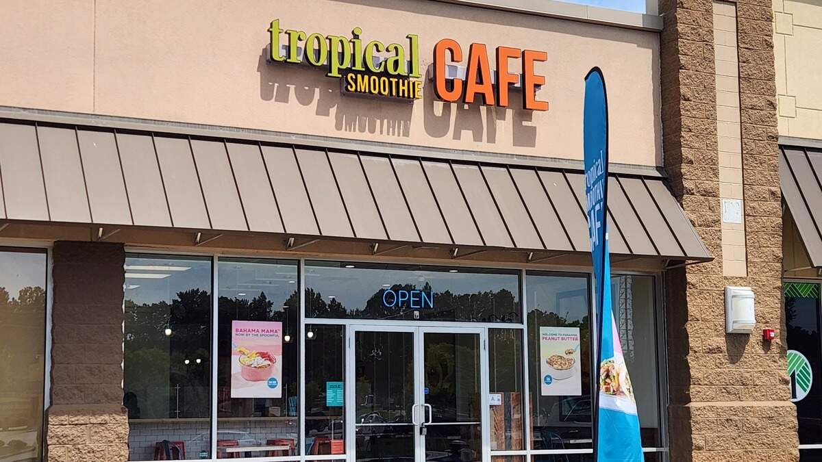 A new Tropical Smoothie Cafe has opened at 1180 Dutch Fork Road in Irmo, S.C.